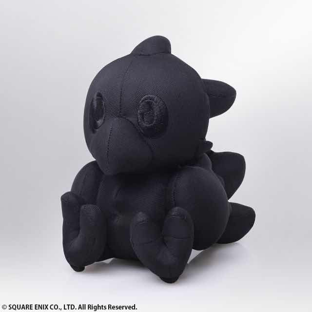 Peluche square enix final fantasy linea autograph chocobo version negra Frikytopia