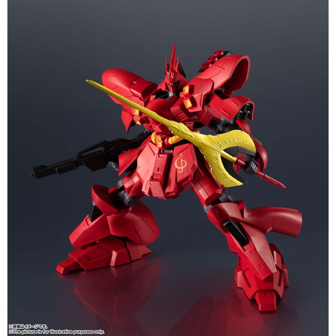 Figura tamashii nations gundam universe gundam mobile suit msn 04 sazabi