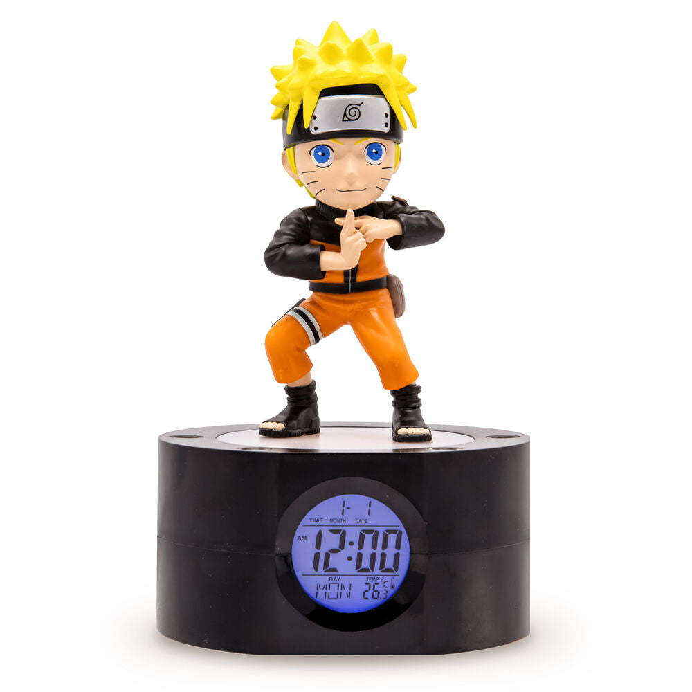 Naruto Shippuden despertador con luz Naruto 18 cm Frikytopia
