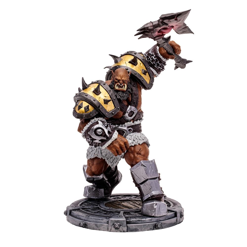 Figura mcfarlane toys world of warcraft orc warrior orc shaman epic