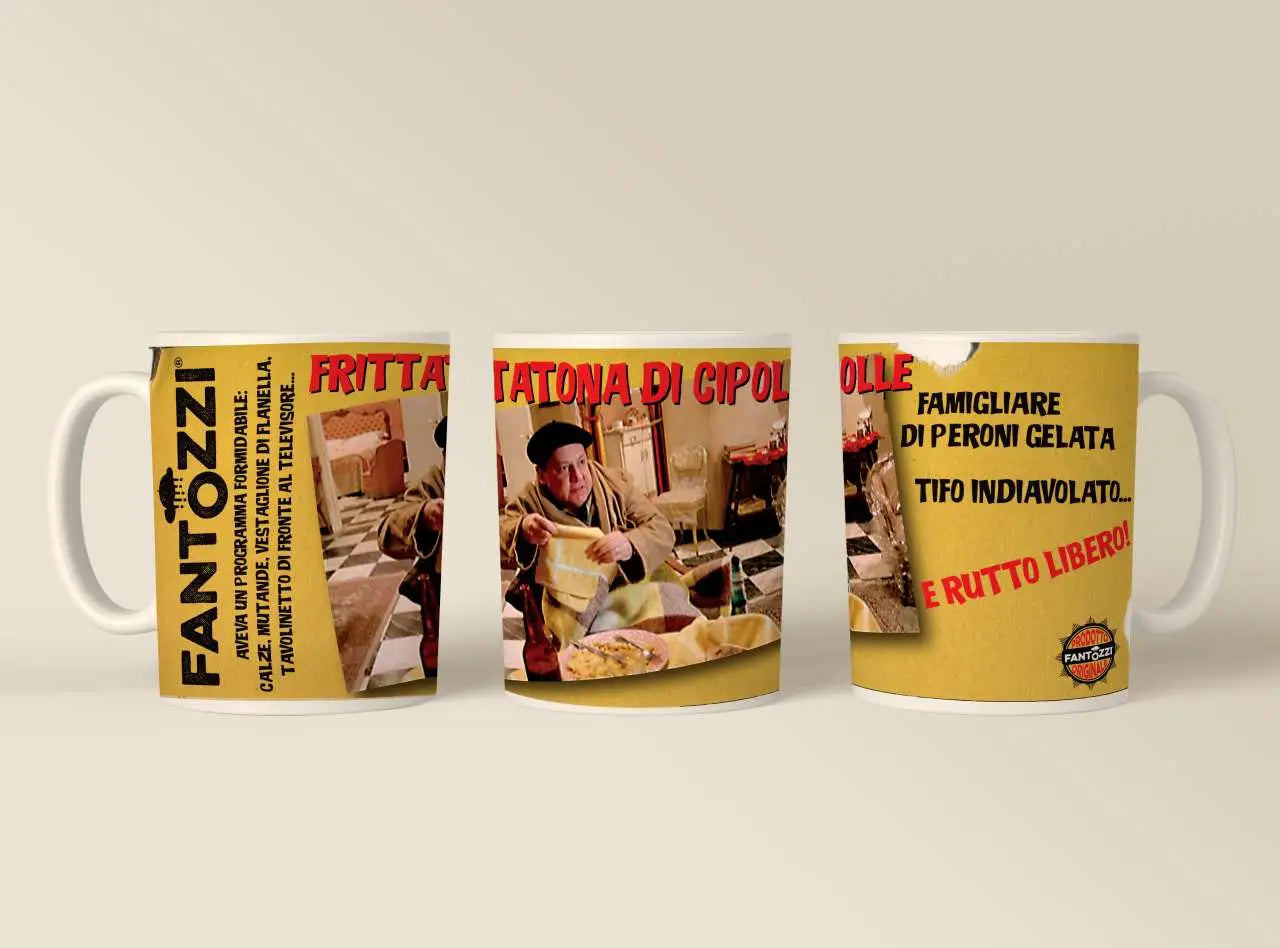 FANTOZZI - FRITTATONA ALLA CIPOLLA Taza