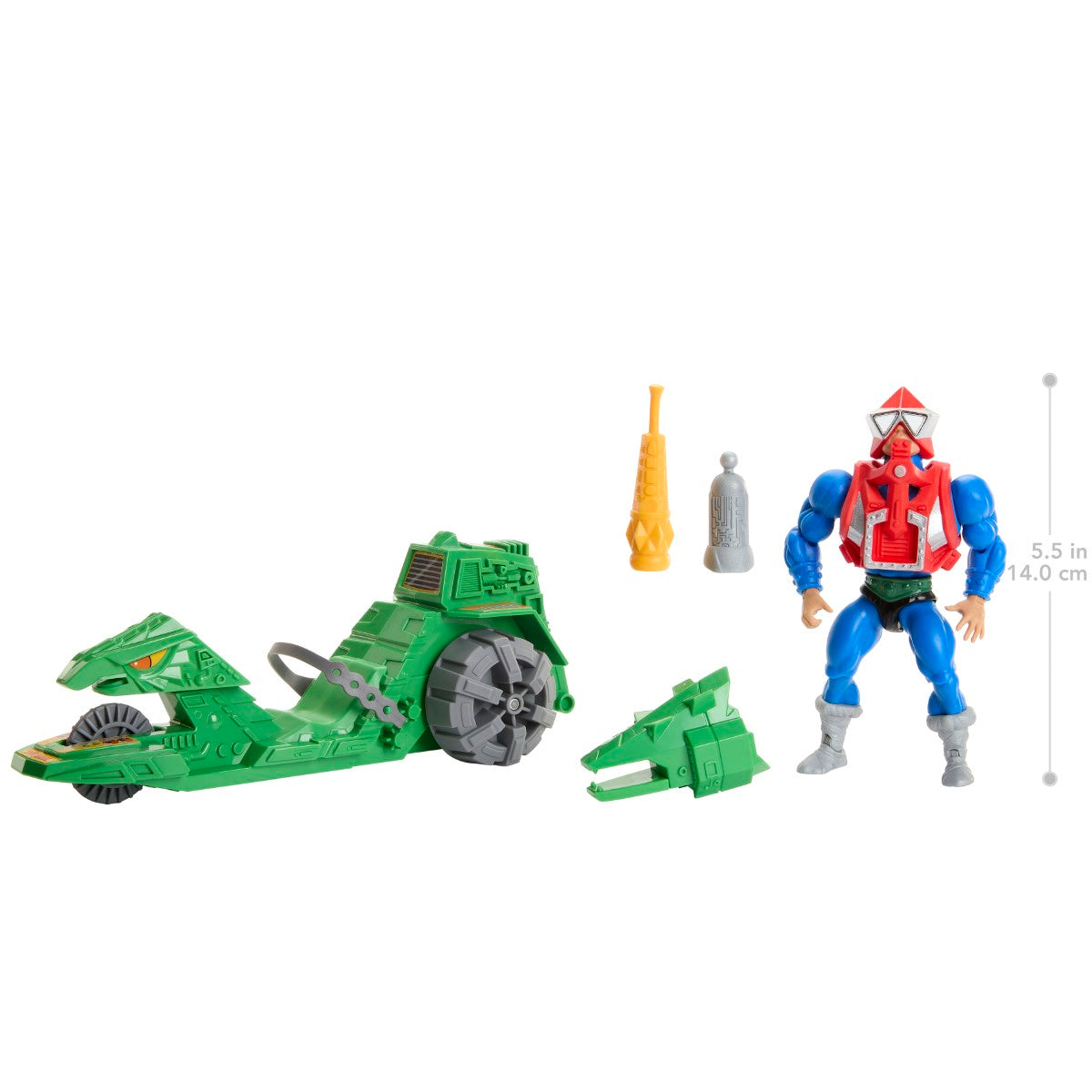 Figura mattel masters of the universe origins mekaneck ground ripper