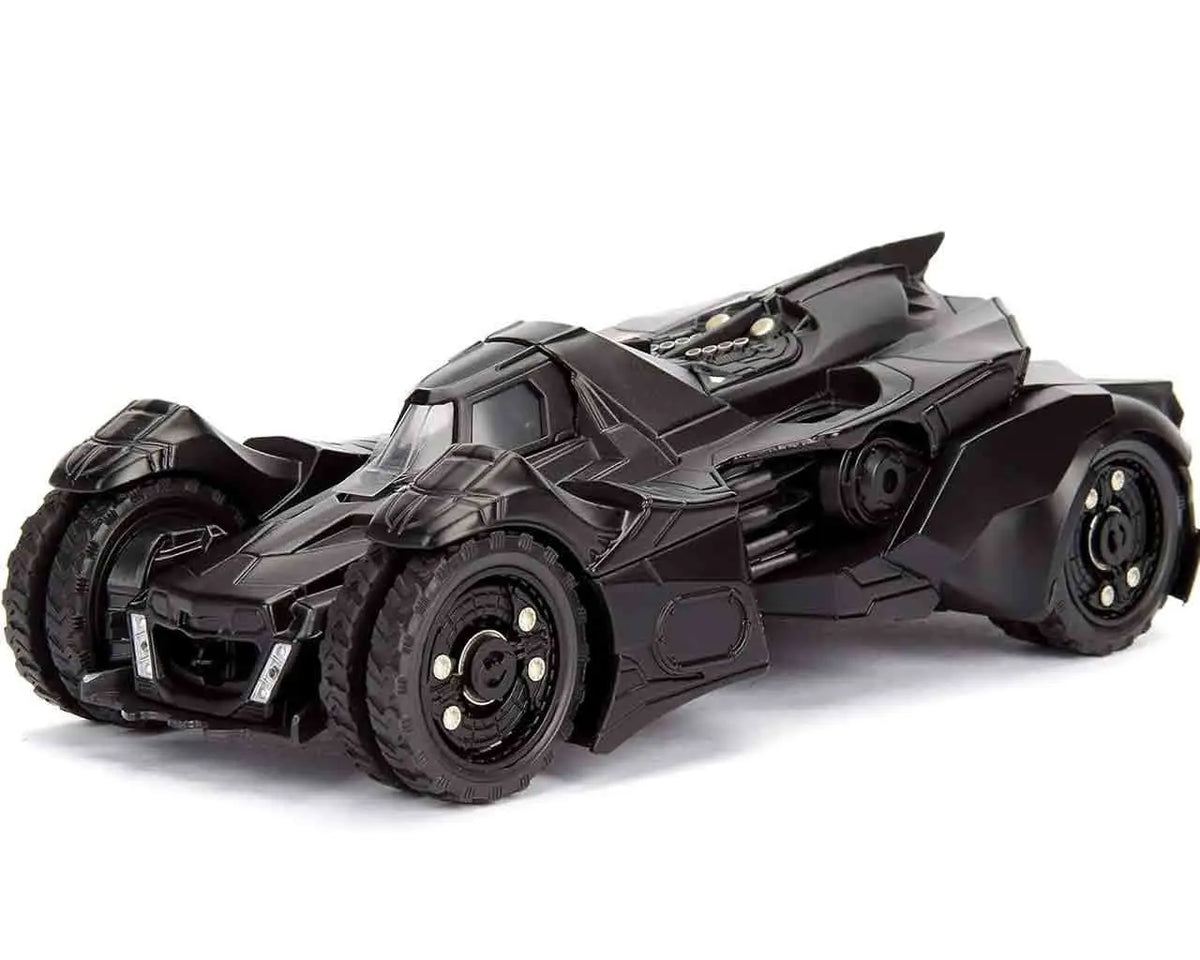 BATMAN ARKHAM KNIGHT BATMOBILE & BATMAN 1/24 DIE-CAST MODEL