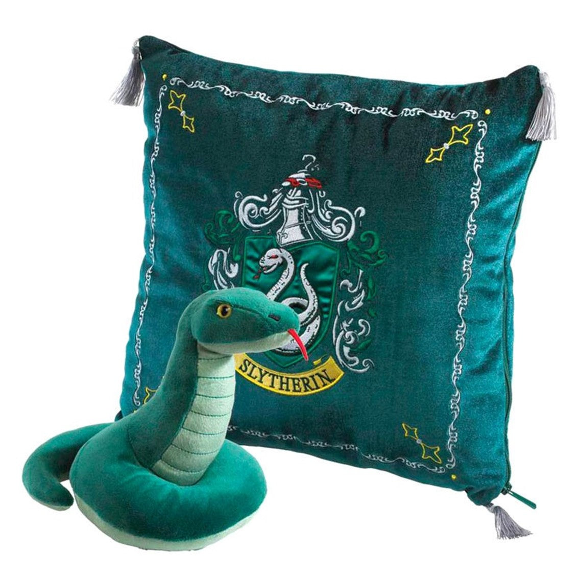 Harry Potter Almohada con Peluche House Mascot Slytherin Frikytopia