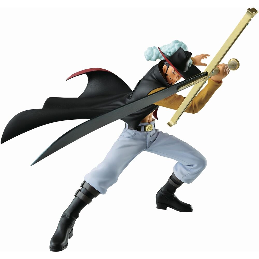 Figura banpresto one piece battle record collection dracule mihawk 13cm Frikytopia