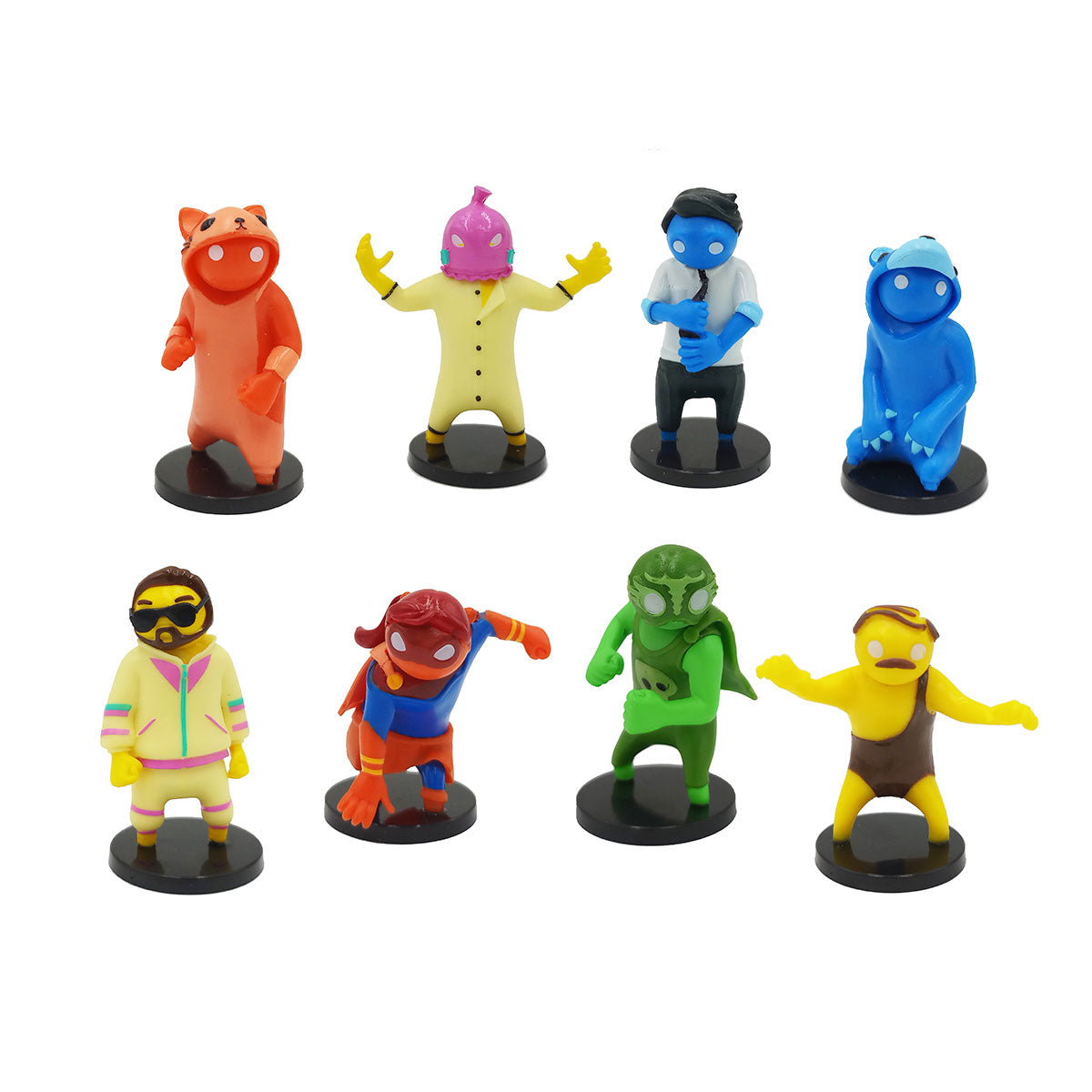 Figura gang beasts caja deluxe pack 8 Frikytopia