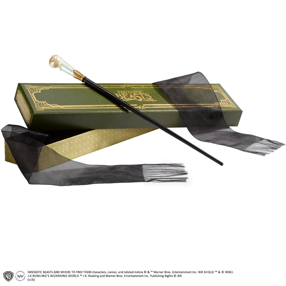 Replica the noble collection animales fantasticos y donde encontrarlos varita newt scamander Frikytopia
