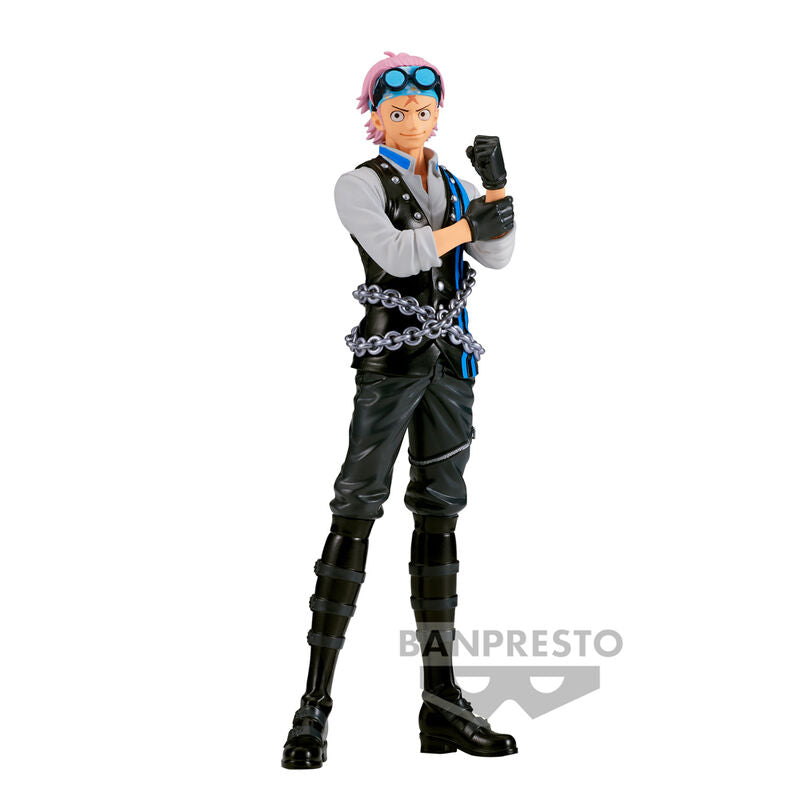 Figura banpresto one piece film red dxf the grandline series koby 17cm