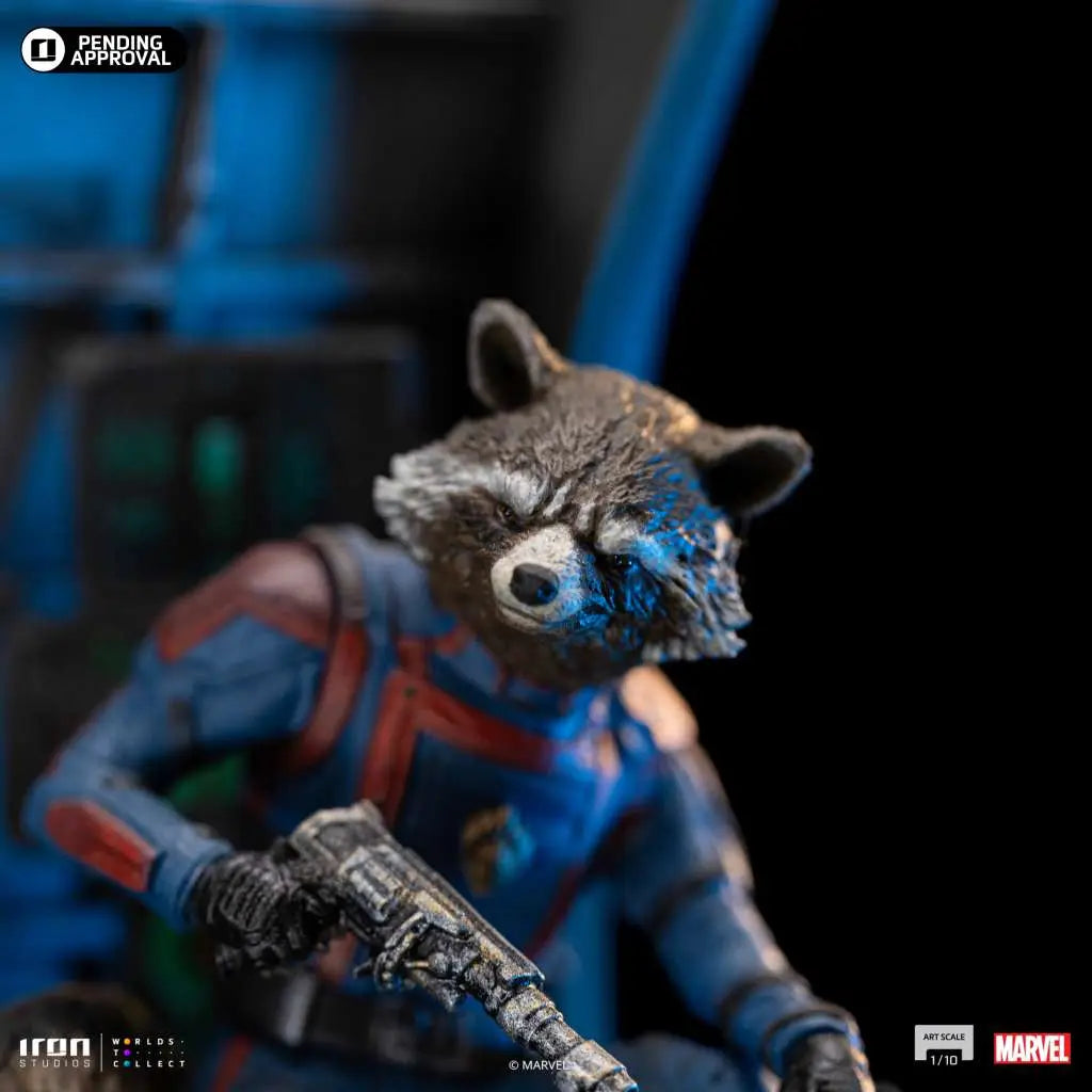 GOTG 3 ROCKET RACOON 1/10 Estatua
