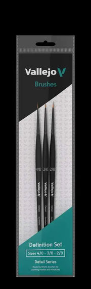 BRUSH  DETAIL DEFINITION SYNTHETICC SET B02990