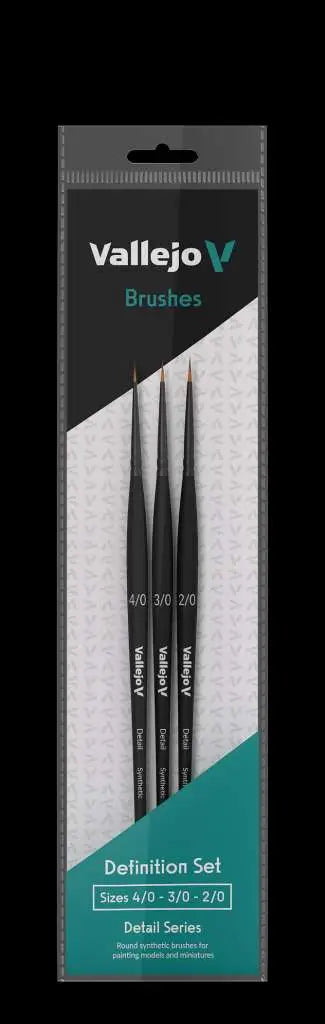 BRUSH  DETAIL DEFINITION SYNTHETICC SET B02990 Frikytopia