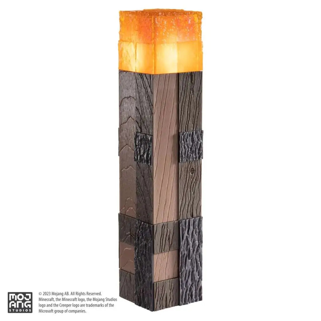 Minecraft Replica Illuminating Torch 25 cm