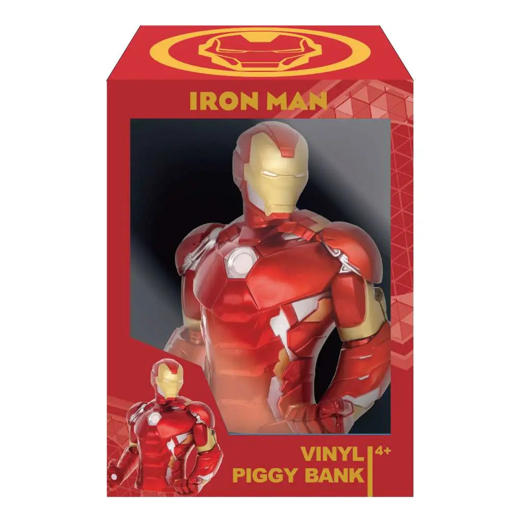 AVENGERS IRON MAN Busto BANK DELUXE Caja SET Frikytopia