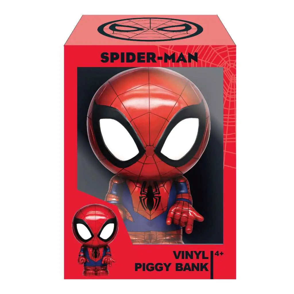 SPIDER-MAN PVC BANK DELUXE Caja SET