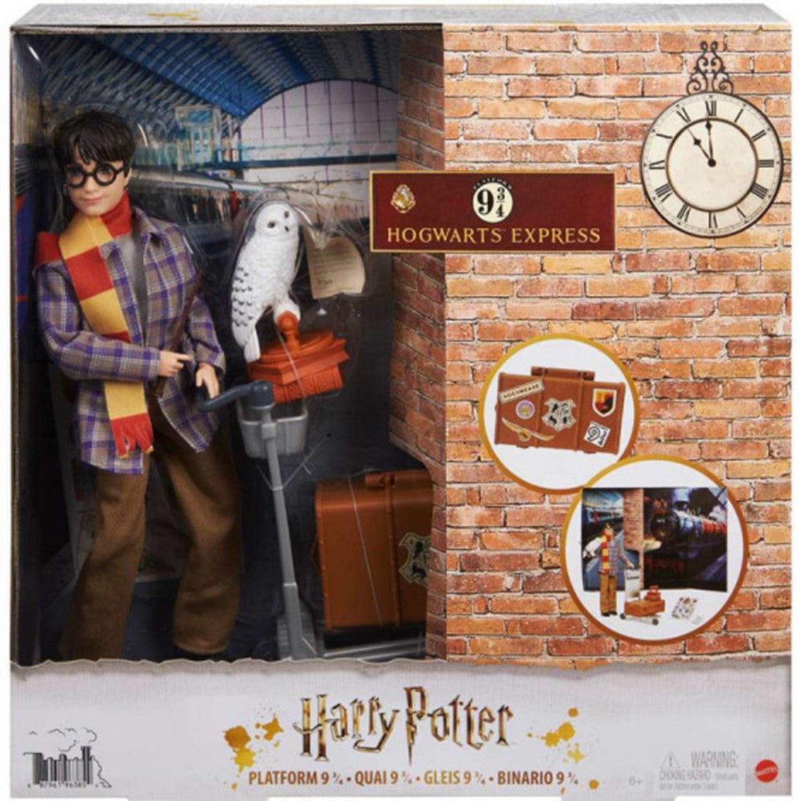 Figura mattel harry potter en el anden 9 3 4 Frikytopia