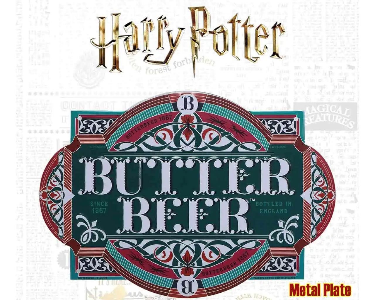 Harry Potter - Butterbeer Tin Sign Frikytopia