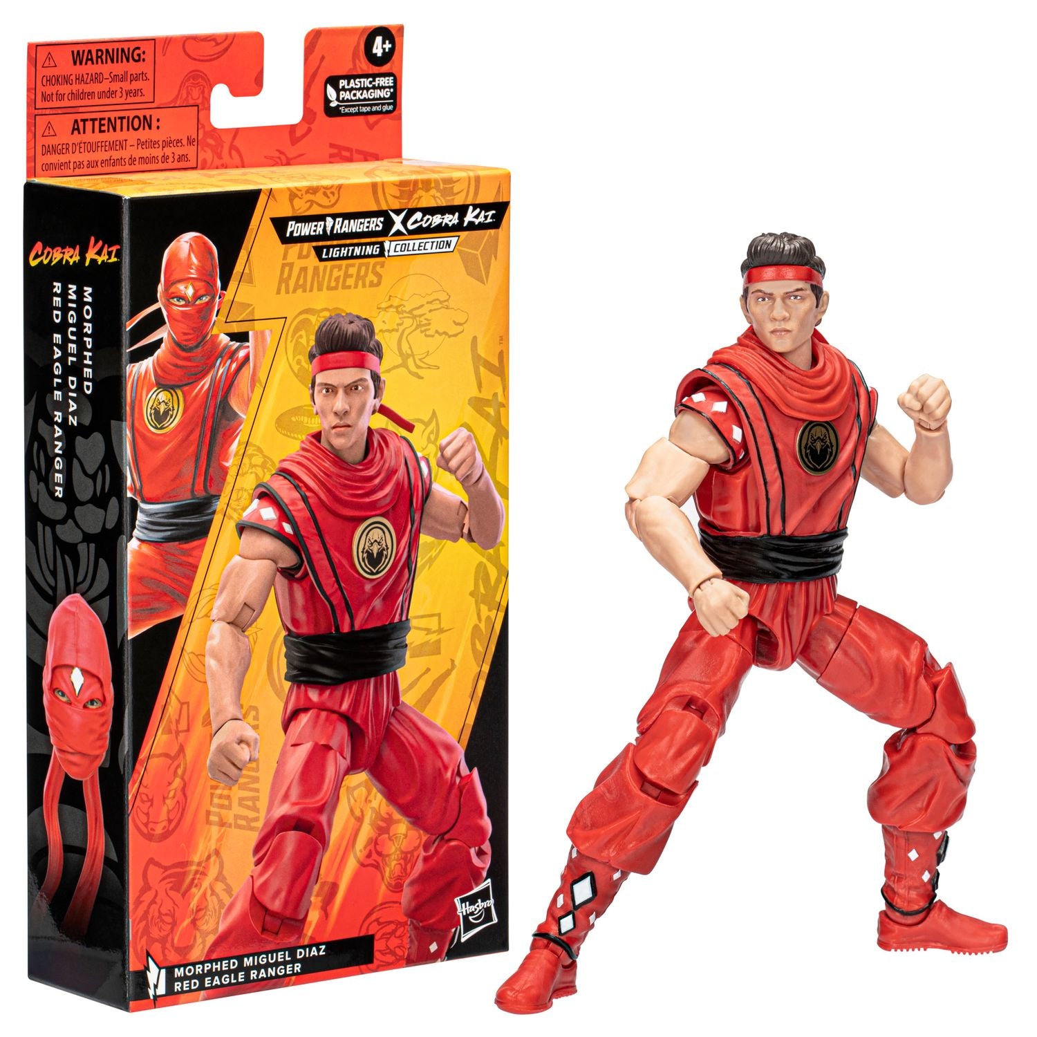 Figura hasbro power rangers x cobra kai lightning collection miguel diaz Frikytopia