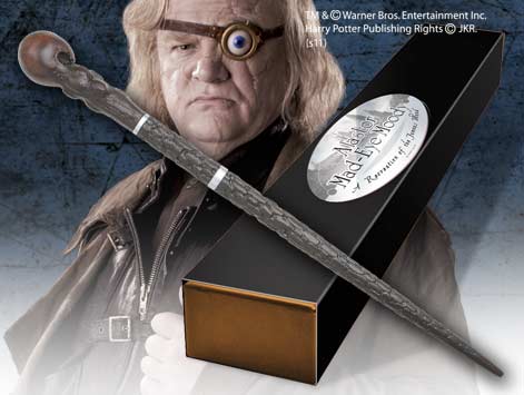 Harry Potter Varita Magica Alastor Mad-Eye Moody edicion caracter Frikytopia