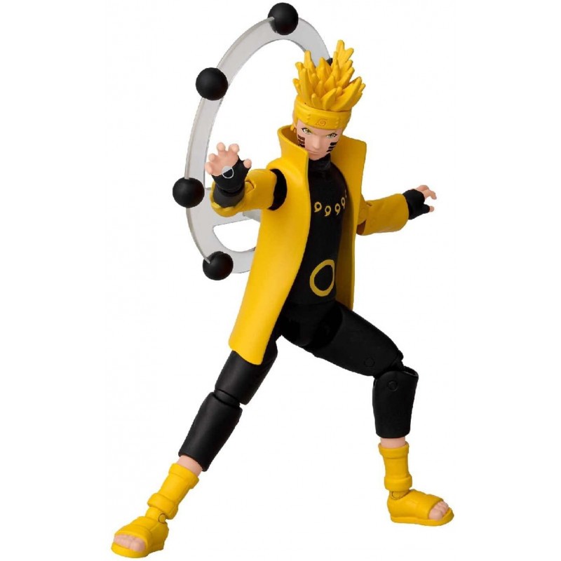Figura bandai naruto shippuden anime heroes uzumaki naruto modo sabio