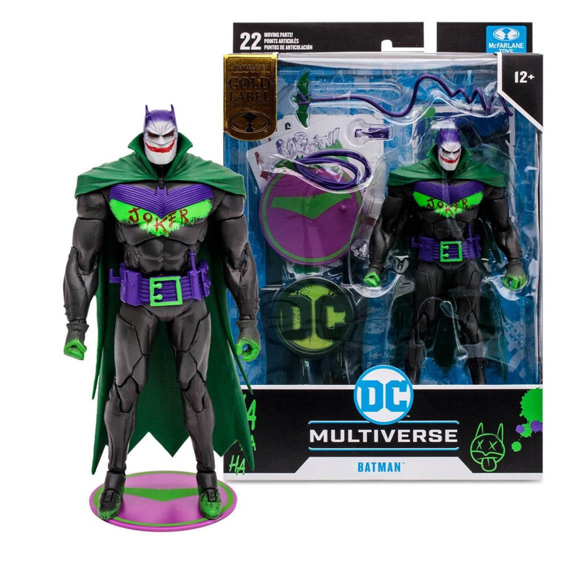 Figura mcfarlane toys dc multiverse 7in batman white knight Frikytopia
