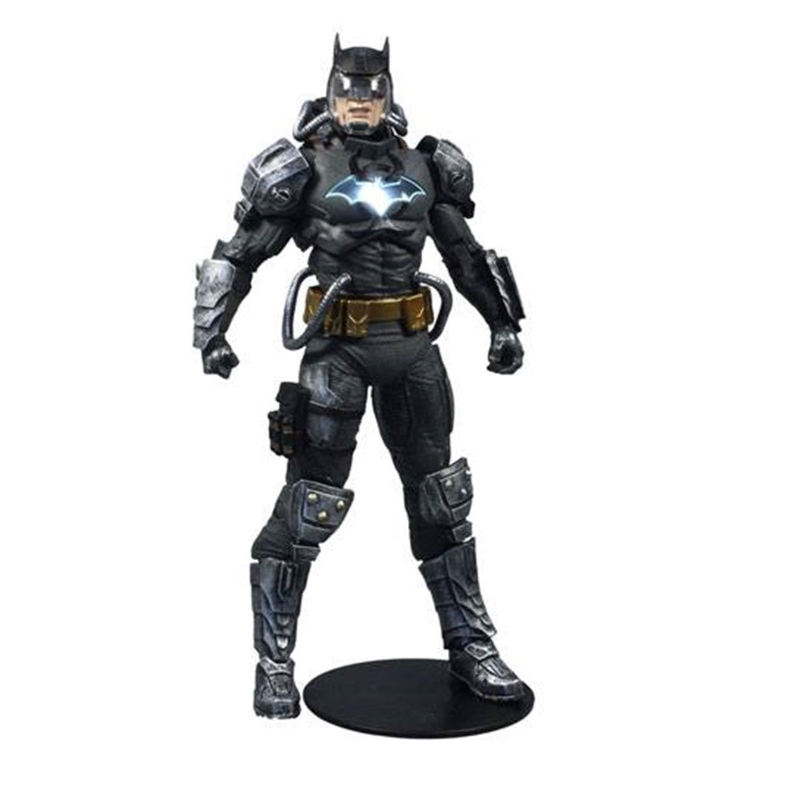 Figura mcfarlane toys dc multiverse batman hazmat suit gold label