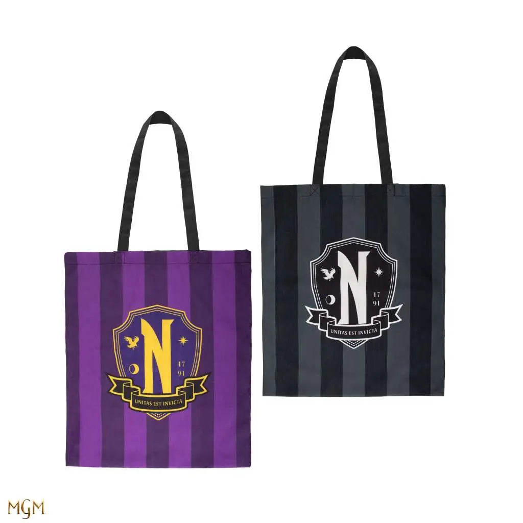 WEDNESDAY NEVERMORE ACADEMY TOTE Bolsa Frikytopia
