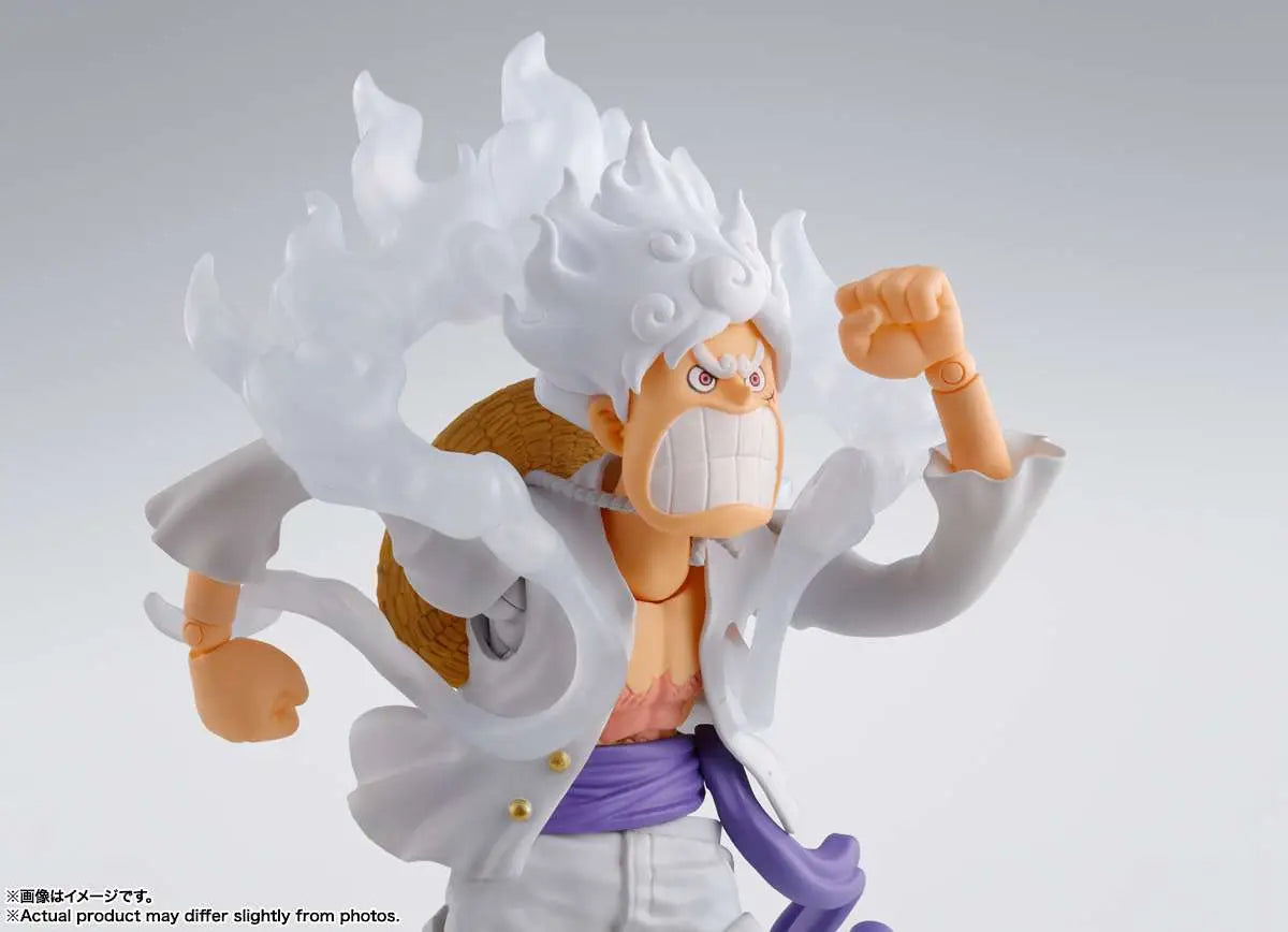 Figura S H figuarts Monkey D Luffy Gear 5 One Piece 15 5cm
