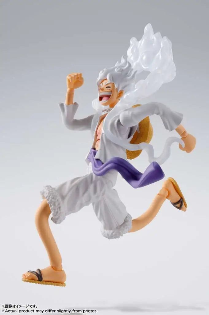 Figura S H figuarts Monkey D Luffy Gear 5 One Piece 15 5cm