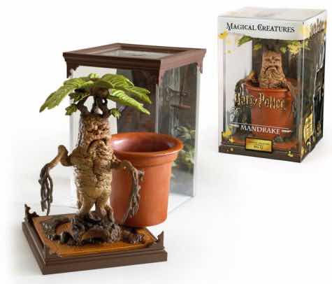 Harry Potter Estatua Magical Creatures Mandrake 13 cm Frikytopia