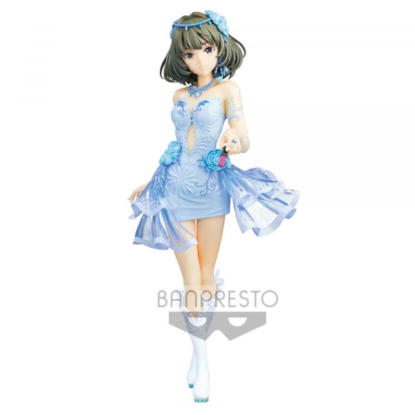 Figura banpresto idolmaster cinderella kaede takagaki dressy snow Frikytopia