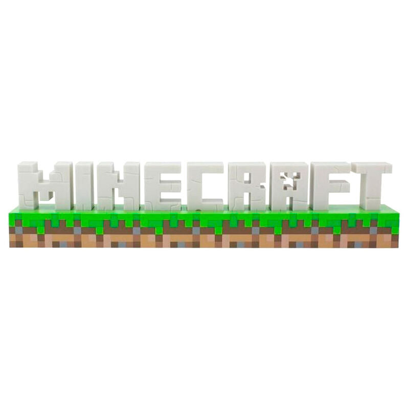 Minecraft Lampara Logo 41 cm Frikytopia