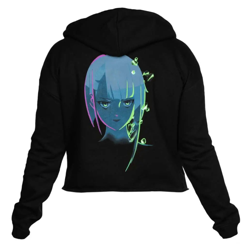 CYBERPUNK EDGERUNNERS NEON LUCY CROP Sudadera M Frikytopia