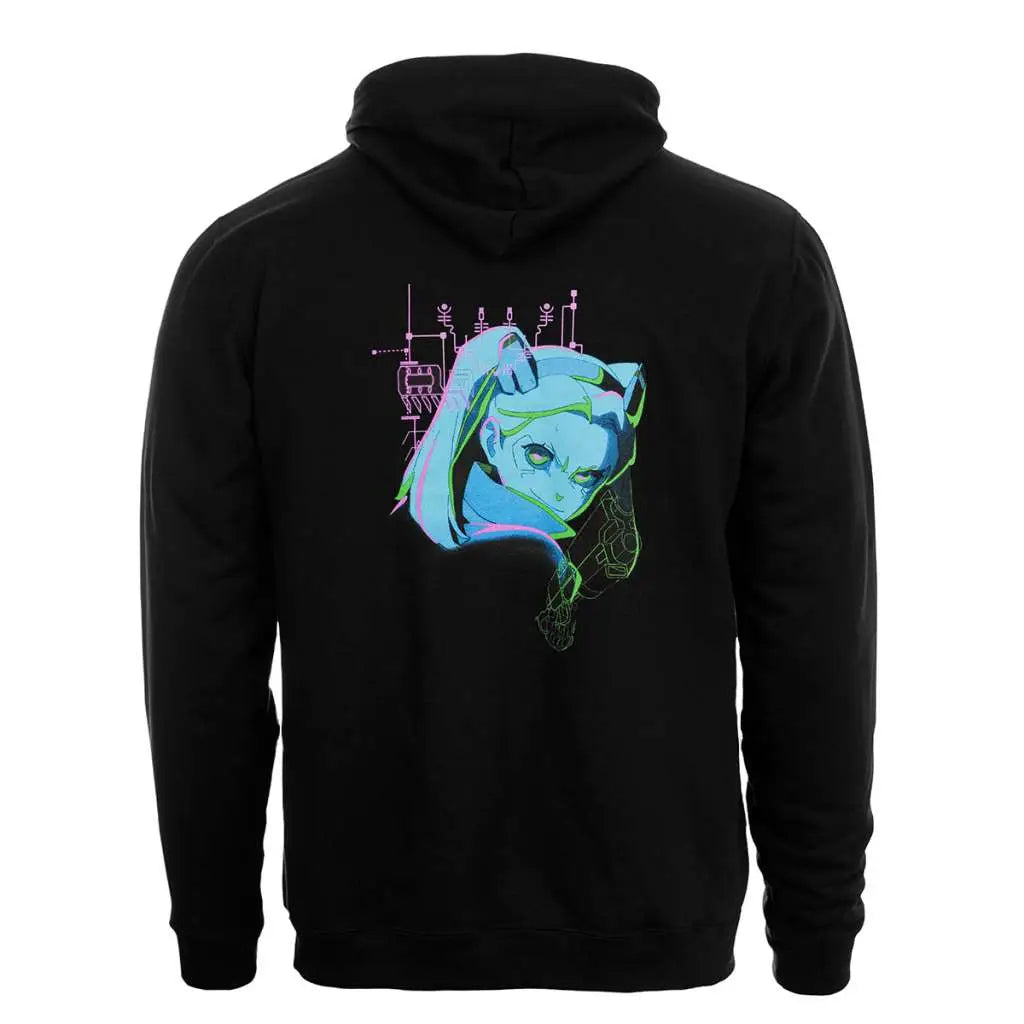 CYBERPUNK EDGERUNNERS NEON REBECCA Sudadera S