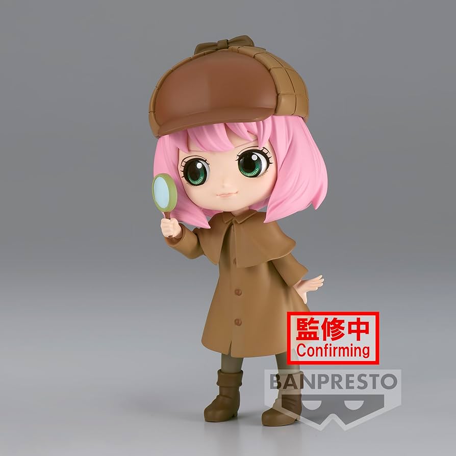 Figura banpresto q posket spy x family anya forger research ver b 13cm Frikytopia