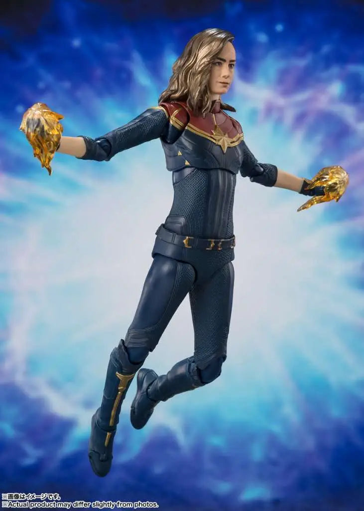 Figura tamashii nations sh figuarts marvel the marvels capitana marvel