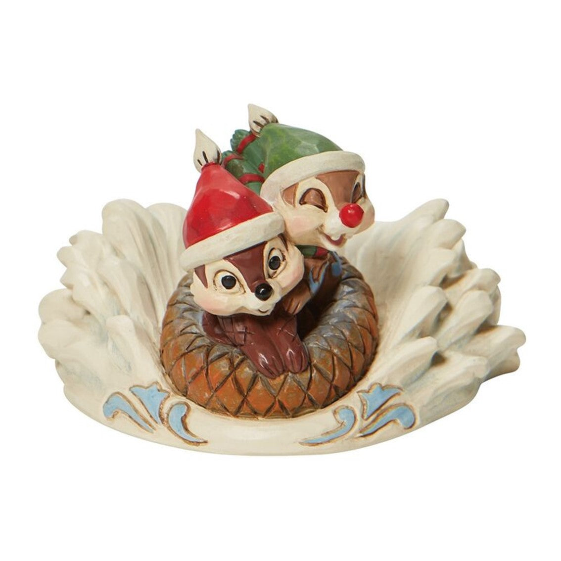 Figura enesco disney chip dale en trineo navideno Frikytopia