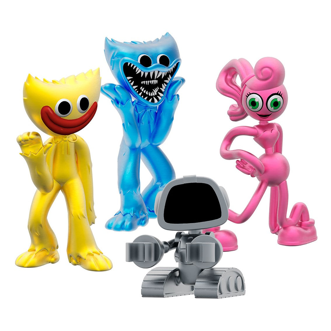 Pack 4 minifiguras poppy playtime 7cm en caja Frikytopia