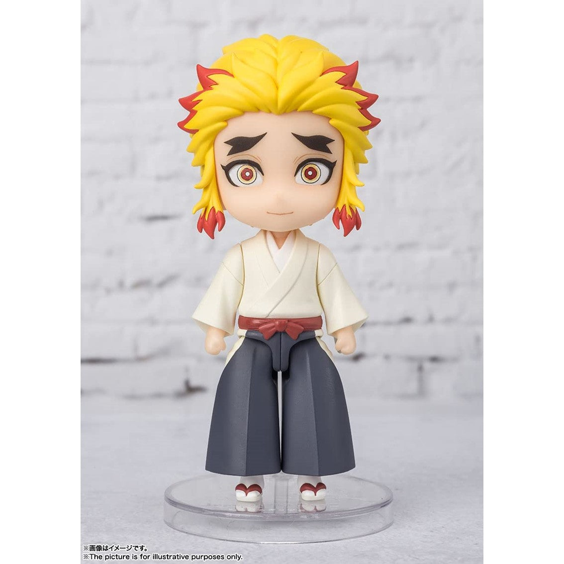 Figura tamashii nations demon slayer kimetsu no yaiba senjuro rengoku figuarts mini