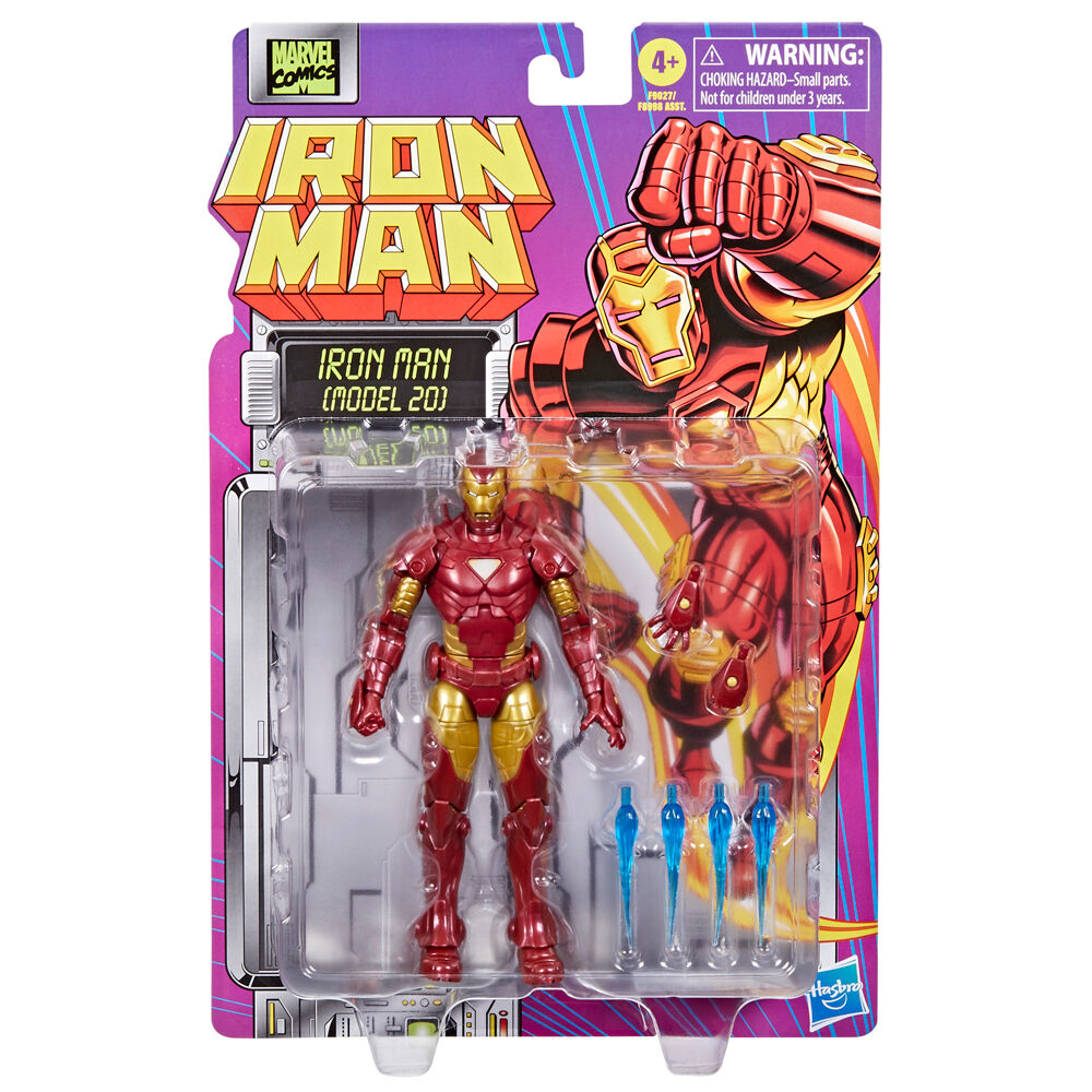 Figura hasbro marvel legends series iron man model 20 Frikytopia