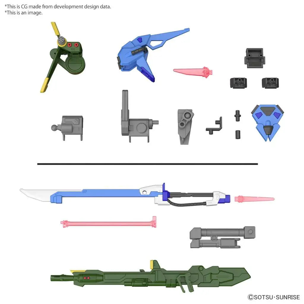 OPTION PARTS SET GUNPLA 02 LAUNCHER STRIKER & Espada STRIKER Frikytopia