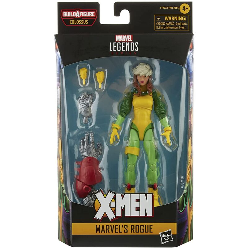 Figura hasbro rogue picara 15 cm marvel legends x men