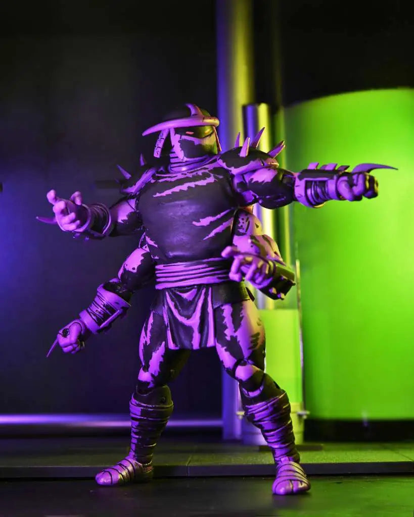 Figura neca teenage mutant ninja turtles mirage comics shredder clones box set 18cm
