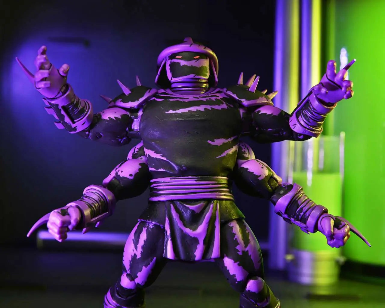 Figura neca teenage mutant ninja turtles mirage comics shredder clones box set 18cm