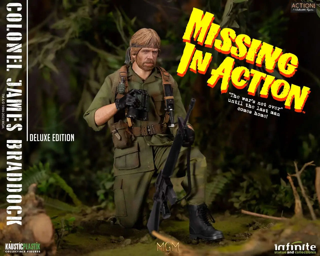 MISSING IN ACTION COLONEL JAMES BRADDOCK 1/6 ACTION Figura DELUXE EDITION Frikytopia