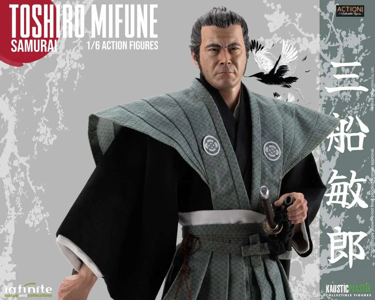 TOSHIRO MIFUNE SAMURAI 1/6 ACTION Figura