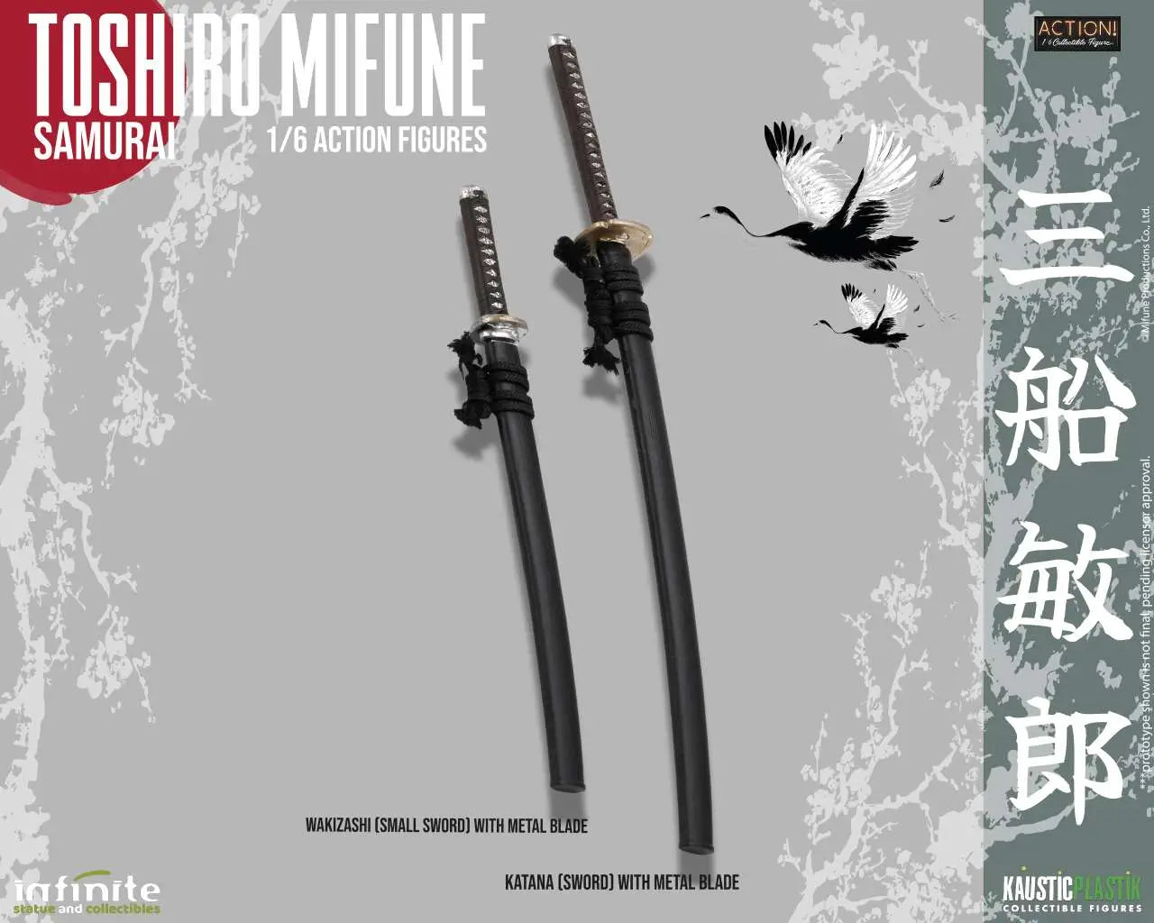 TOSHIRO MIFUNE SAMURAI 1/6 ACTION Figura