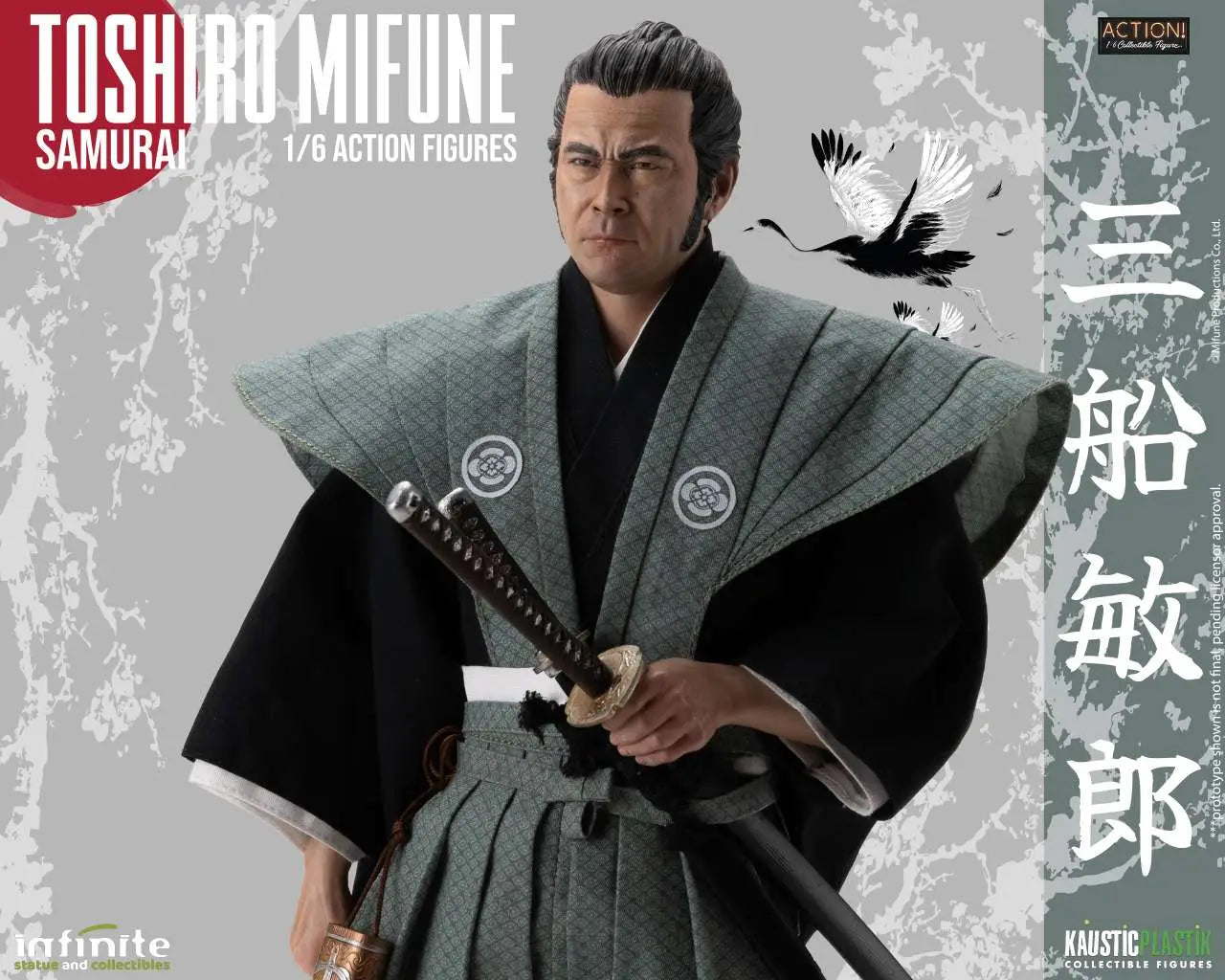 TOSHIRO MIFUNE SAMURAI 1/6 ACTION Figura