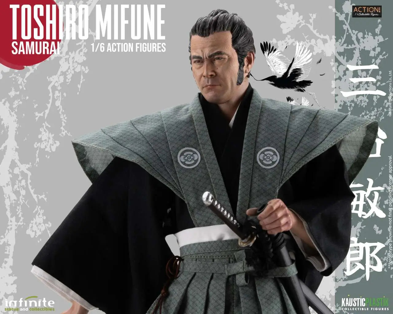 TOSHIRO MIFUNE SAMURAI 1/6 ACTION Figura