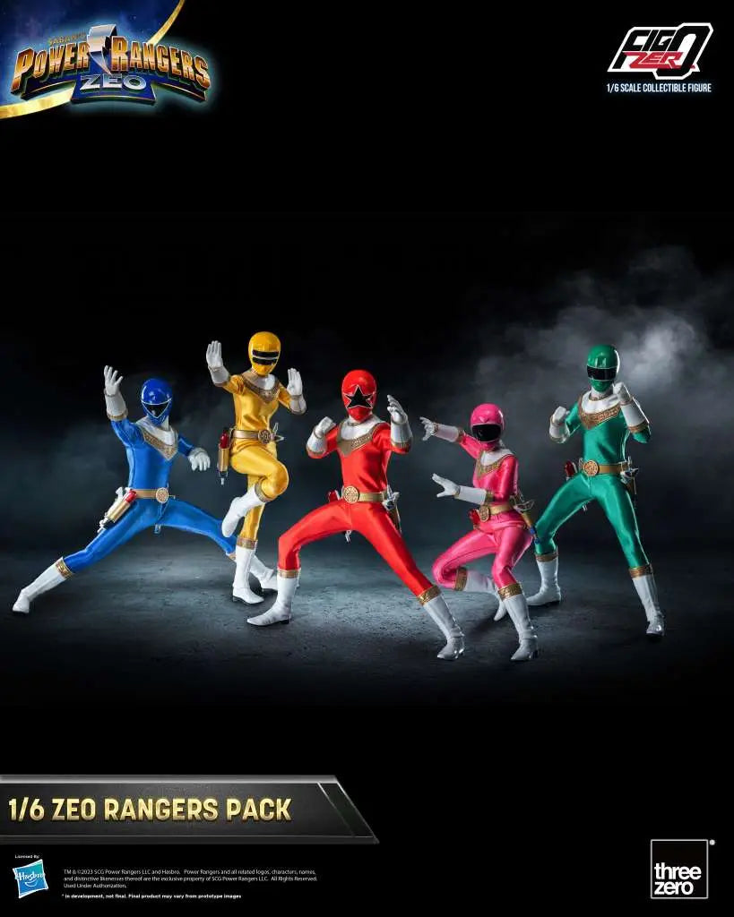 POWER RANGERS ZEO 1/6 Figura PACK Frikytopia