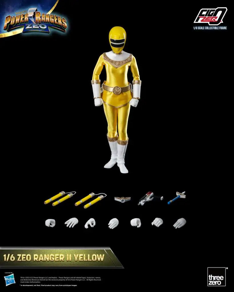 POWER RANGERS ZEO RANGER II YELLOW   1/6 Figura Frikytopia